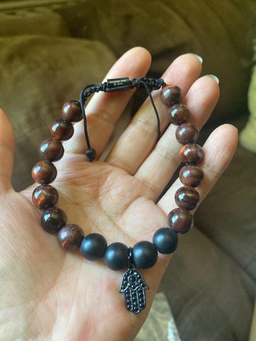Semi precious stone bracelet